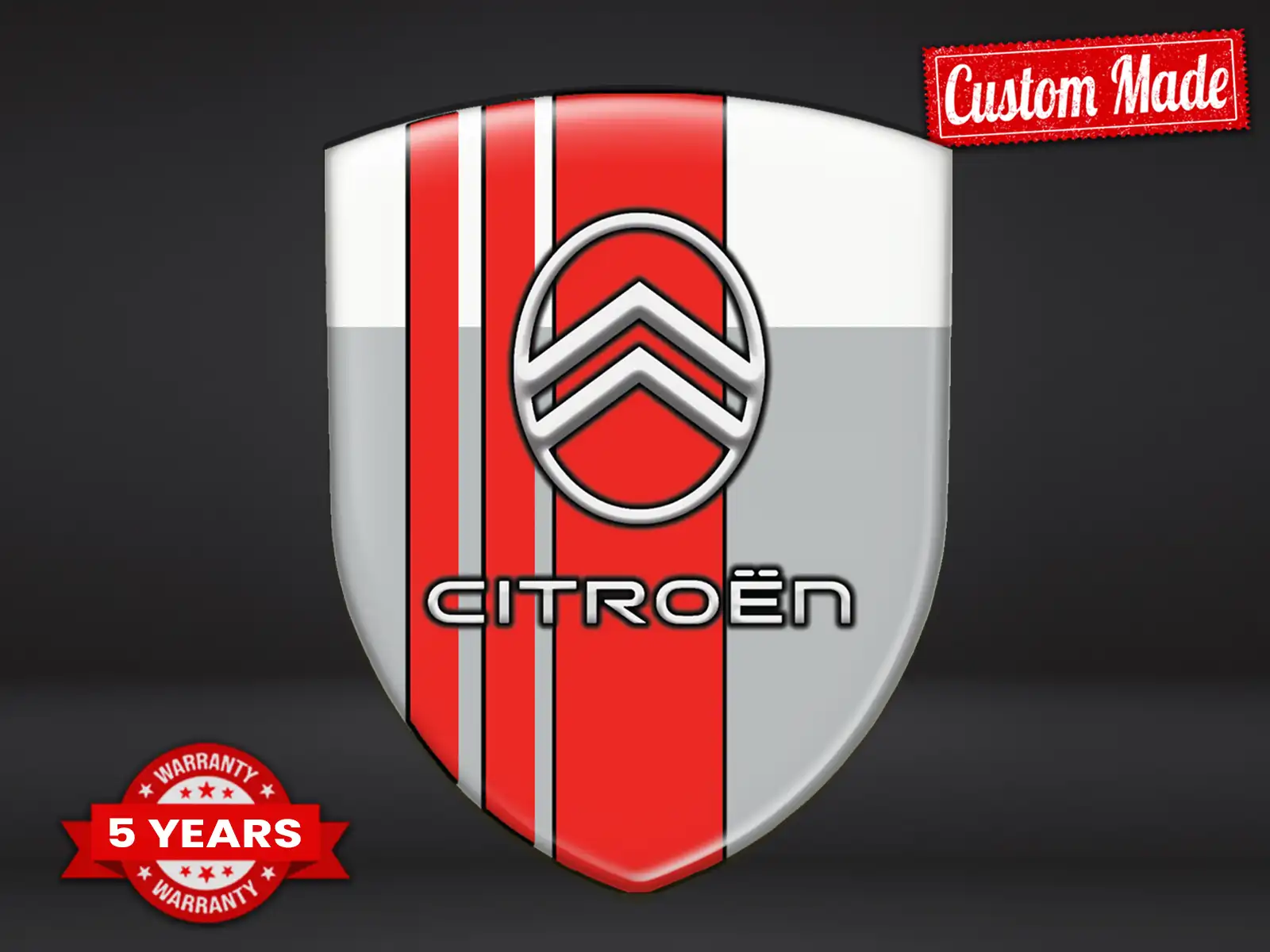 Citroen Sticker Bannière Auto Résistant Pro Qualité